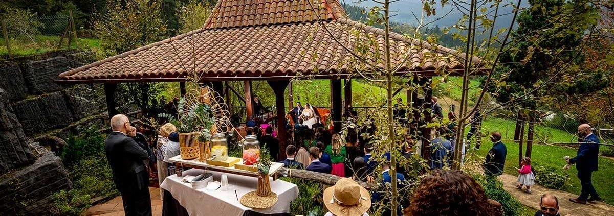 Fotos de Boda en el Restaurante Etxegana